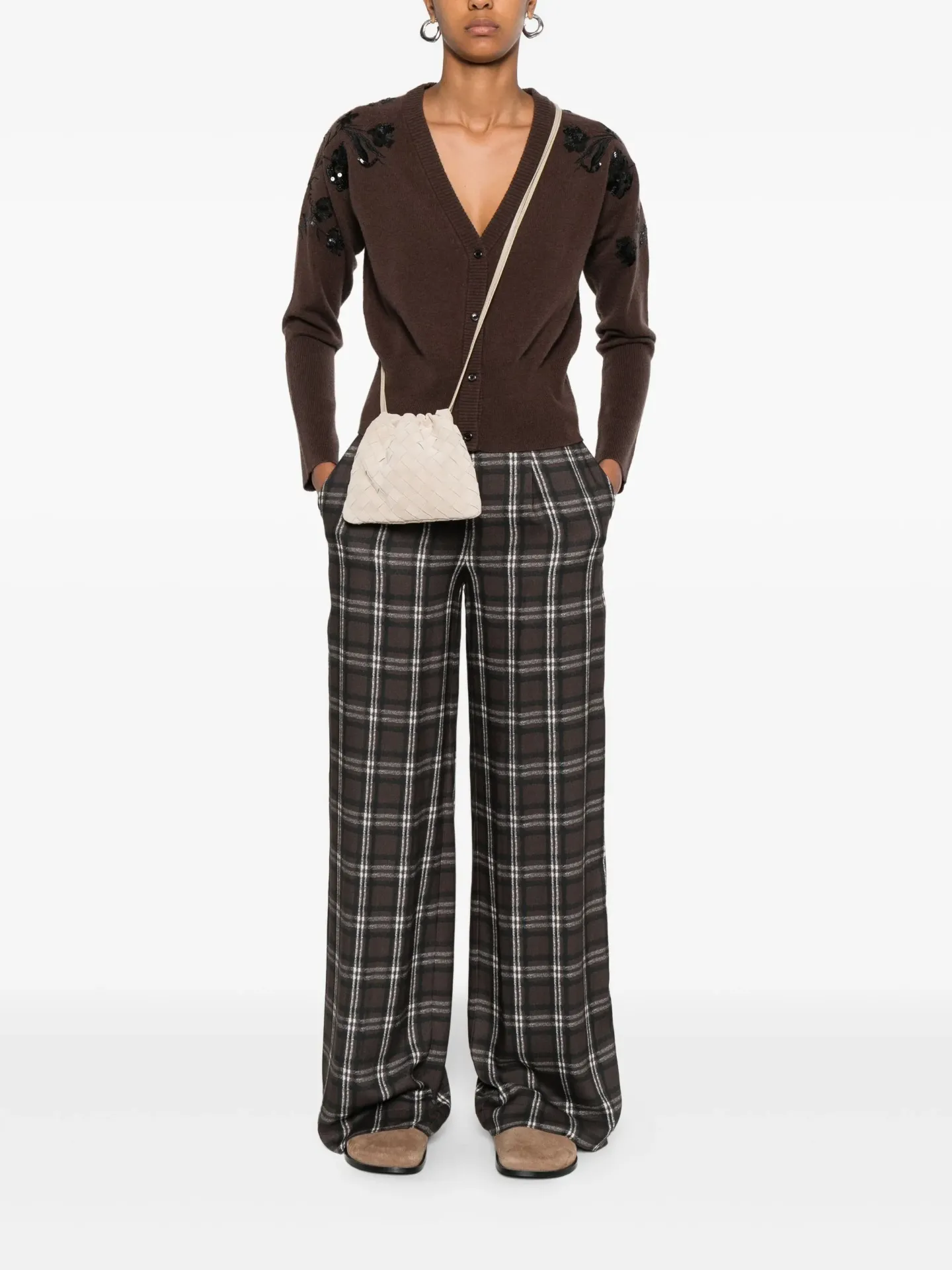 CARDIGAN BROWN