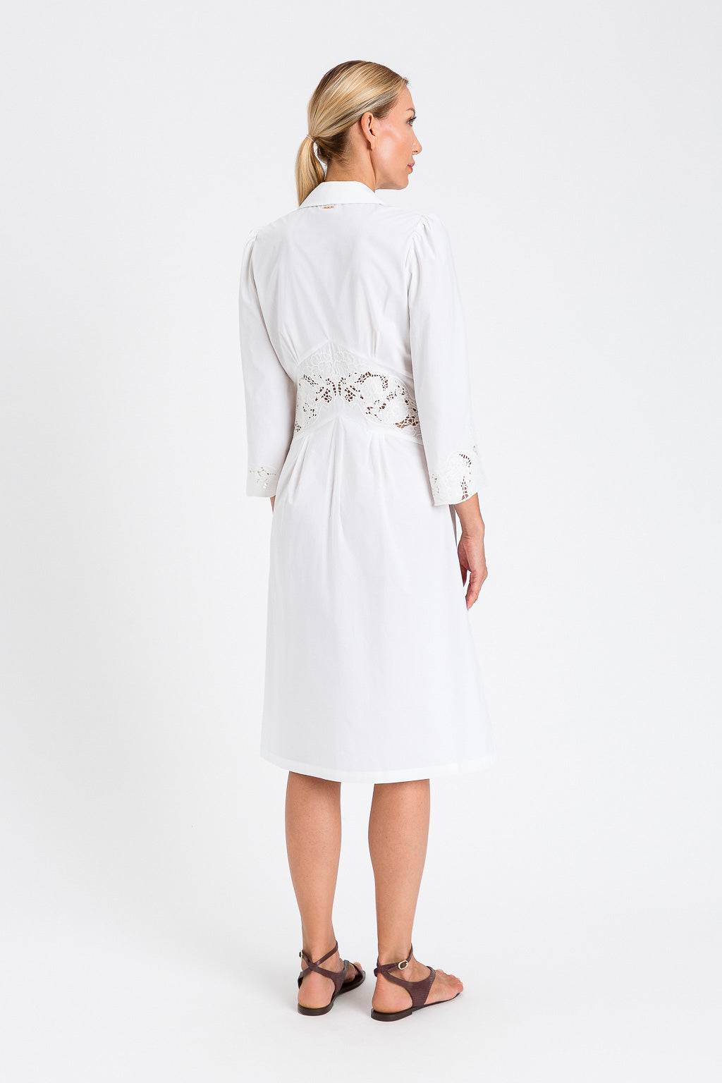 VESTIDO CAMISERO BORDADO