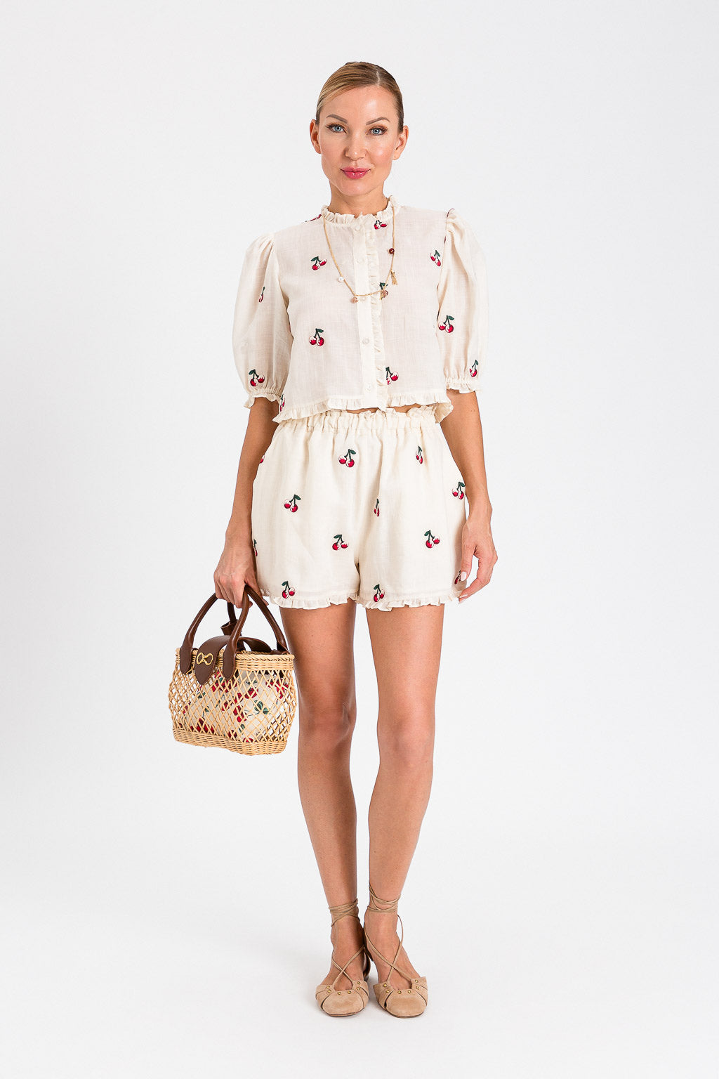 CAMISA DOBLE CEREZA