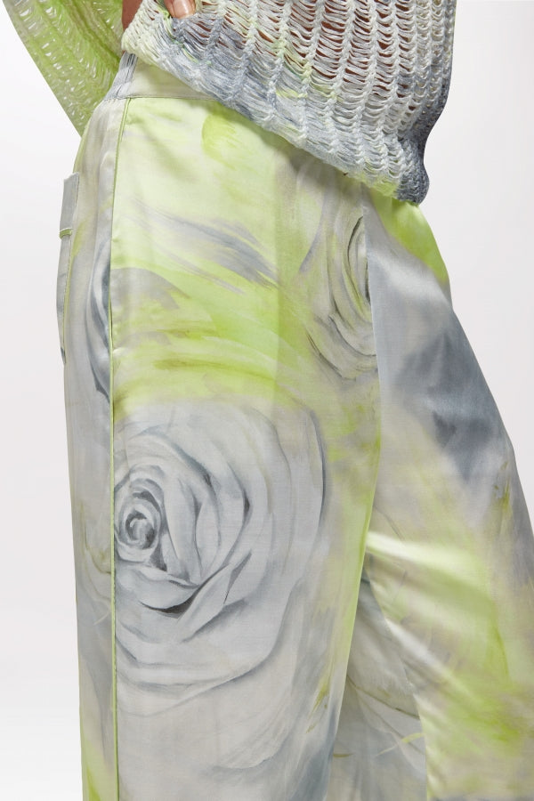 PANTALÓN FLORES A
