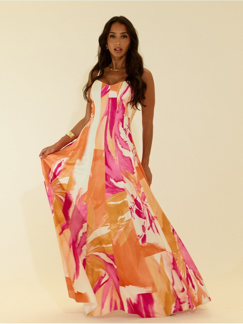 VESTIDO LARGO MULTI
