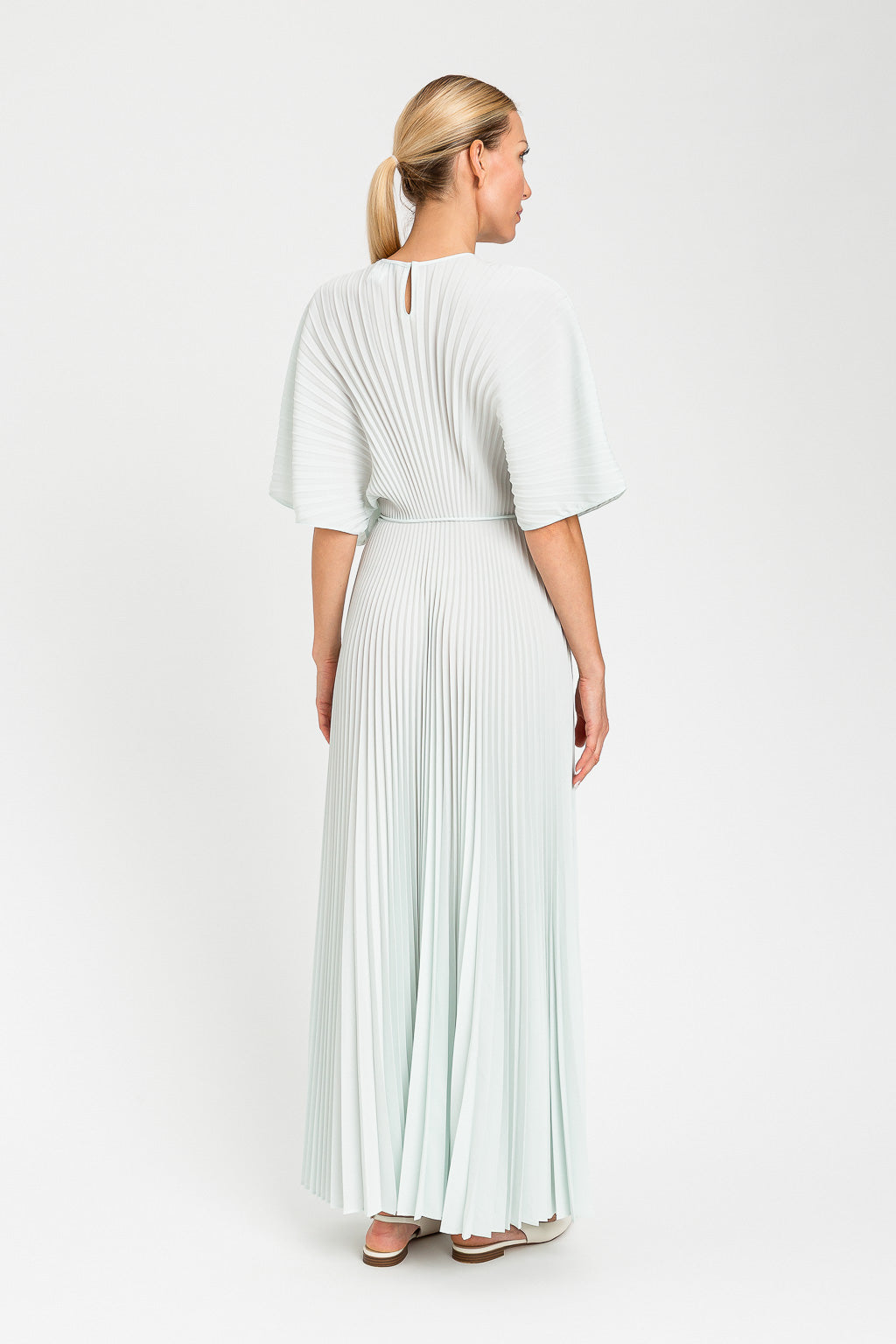 VESTIDO PLISADO ACQUA