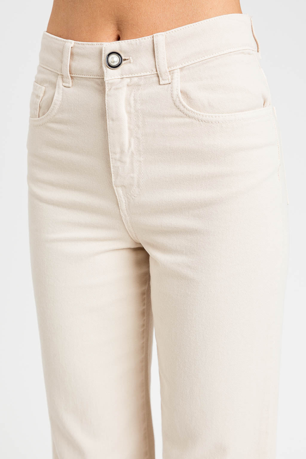 PANTALÓN BOTÓN PERLA