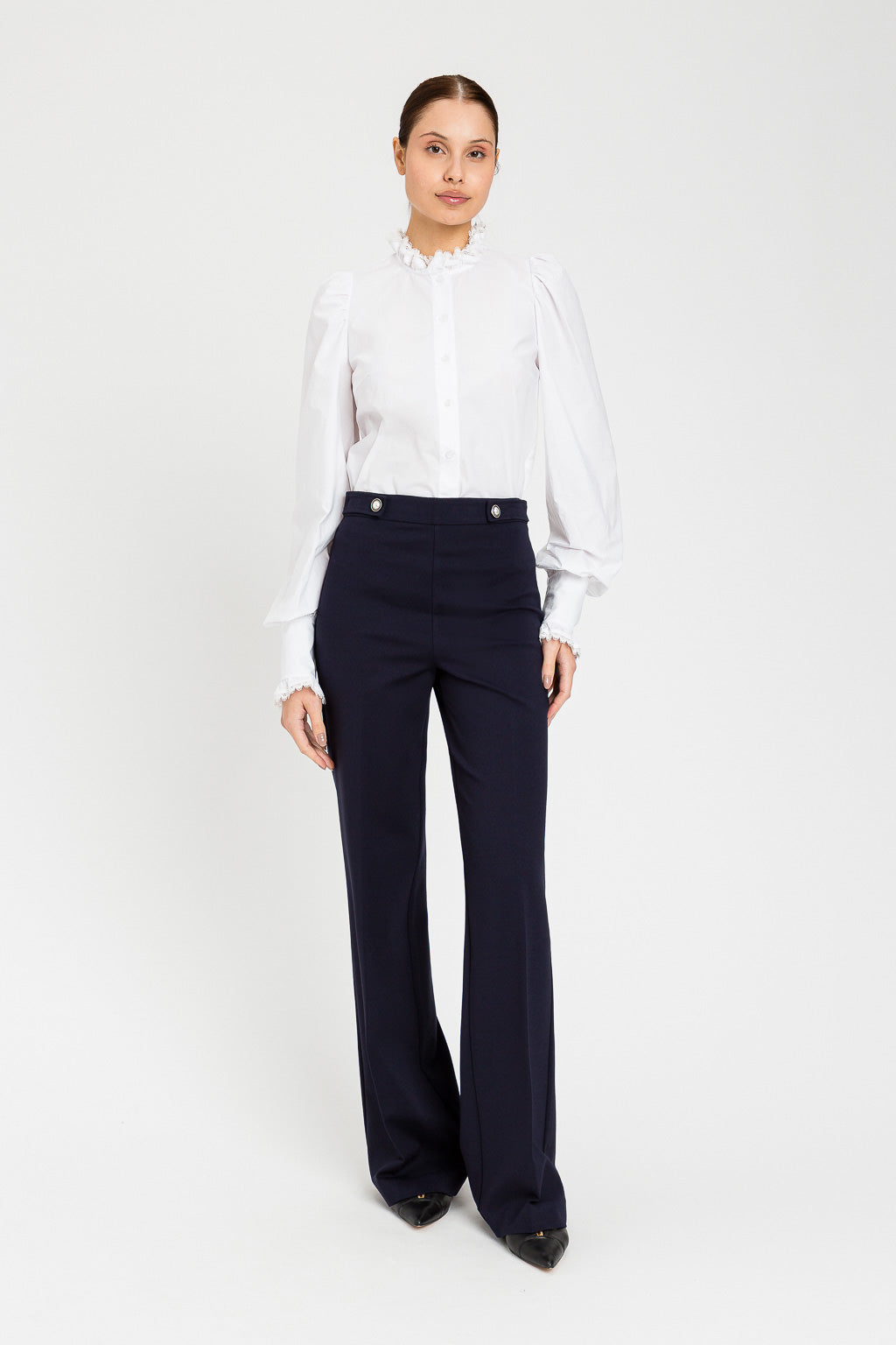 PANTALÓN BOTÓN PERLA