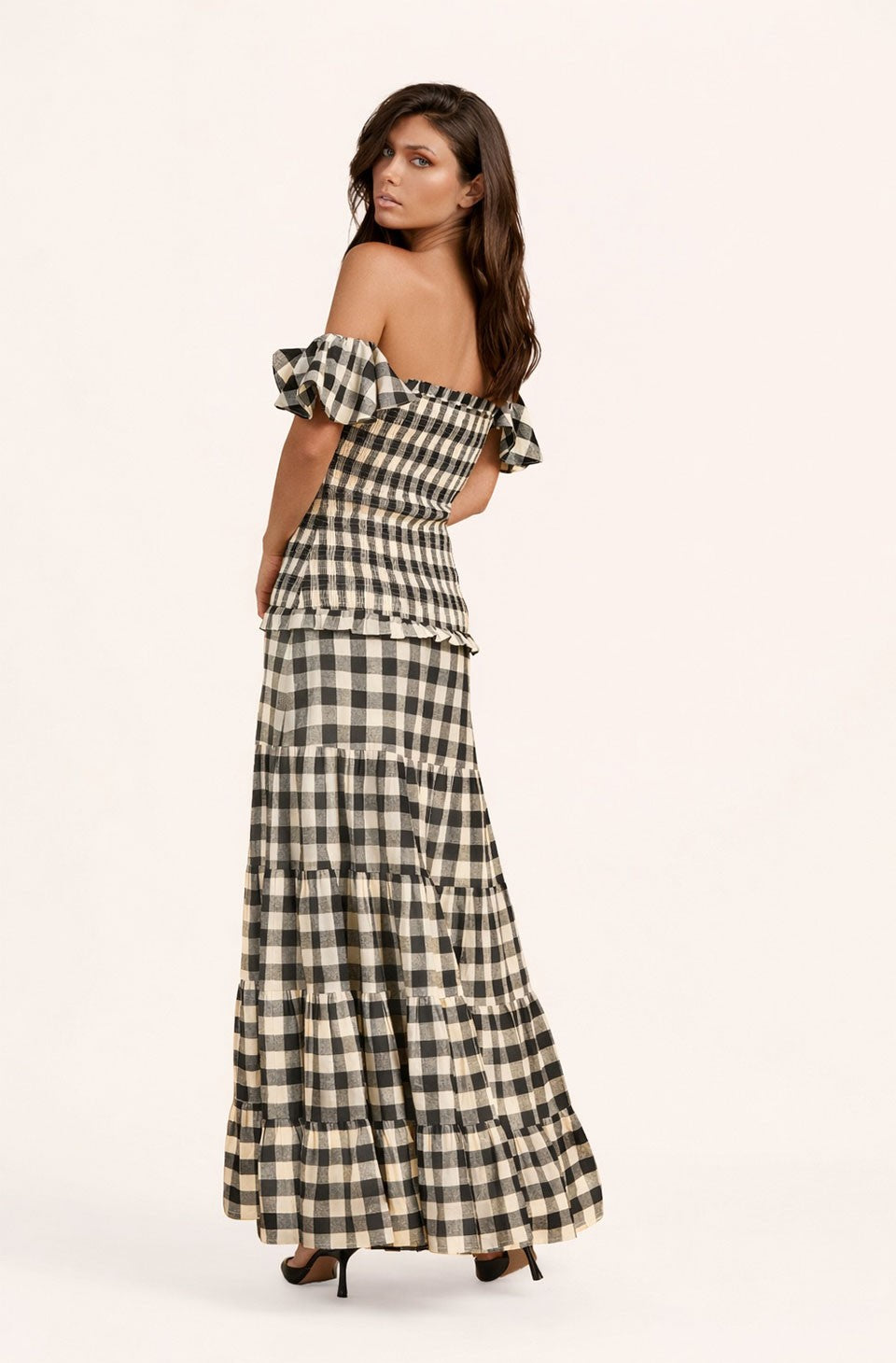 VESTIDO VICHY NOIR