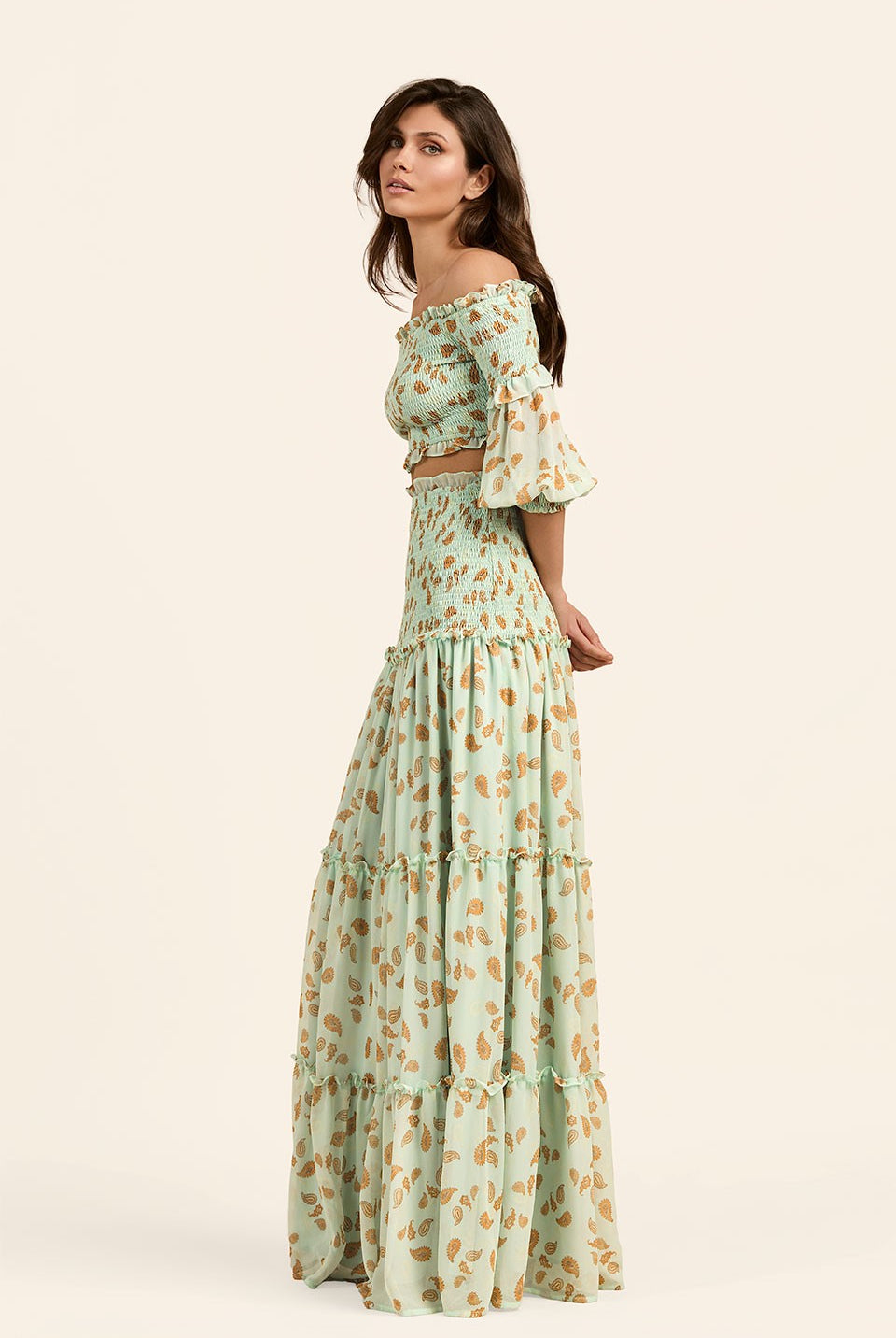 FALDA+TOP AZUR