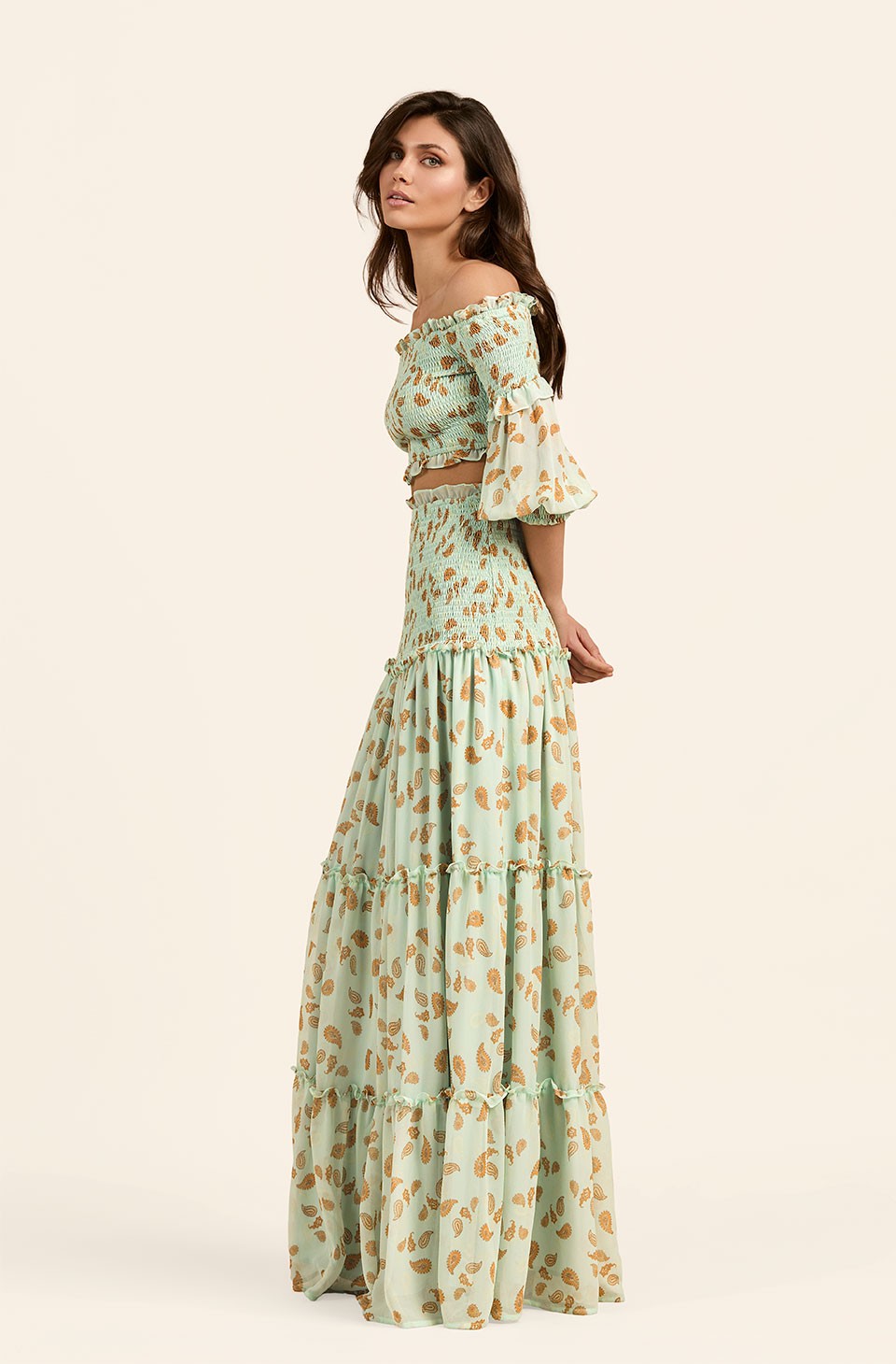 FALDA+TOP AZUR