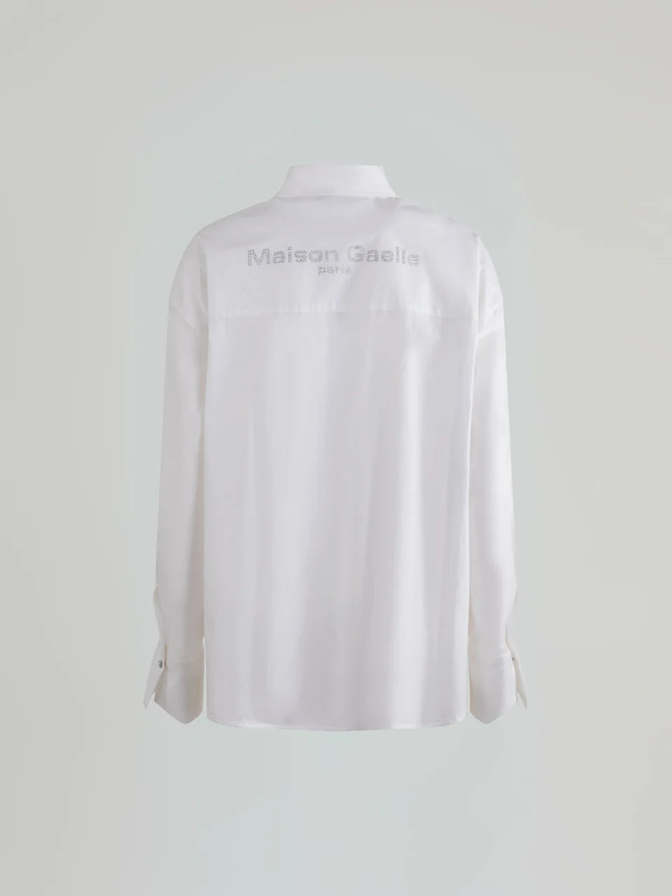 CAMISA REGULAR CON LOGO STRASS