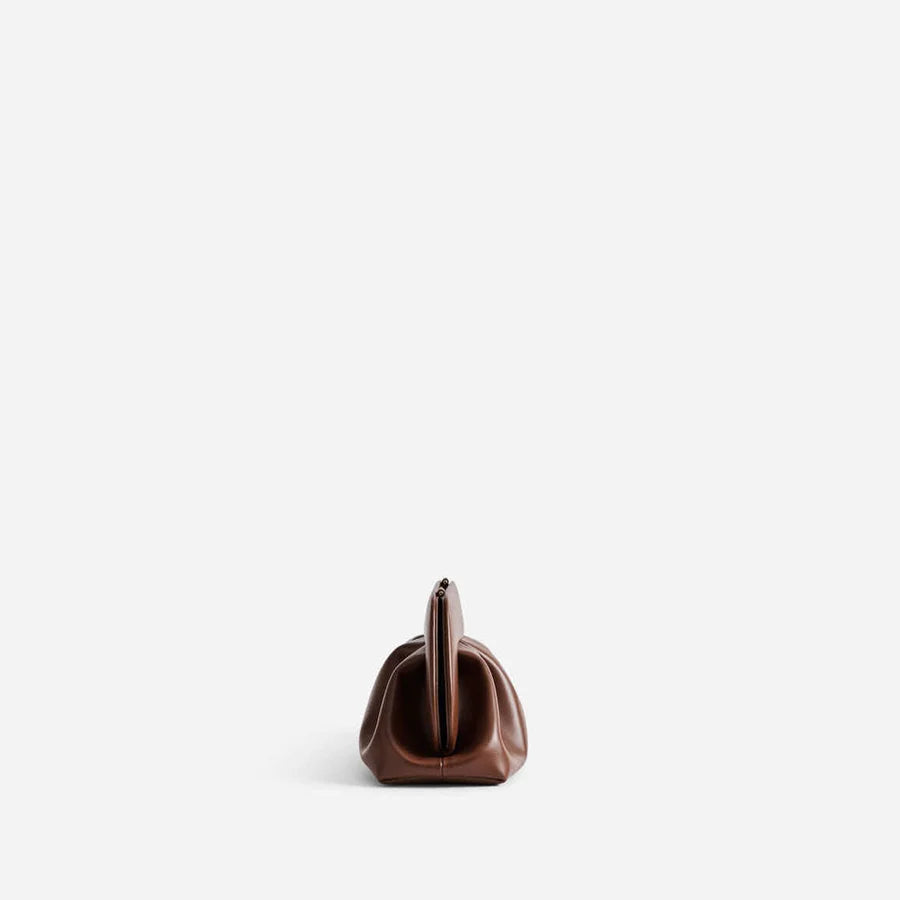 BOLSO BIOS MEDIUM VEGAN FABRIC FRIAR BROWN