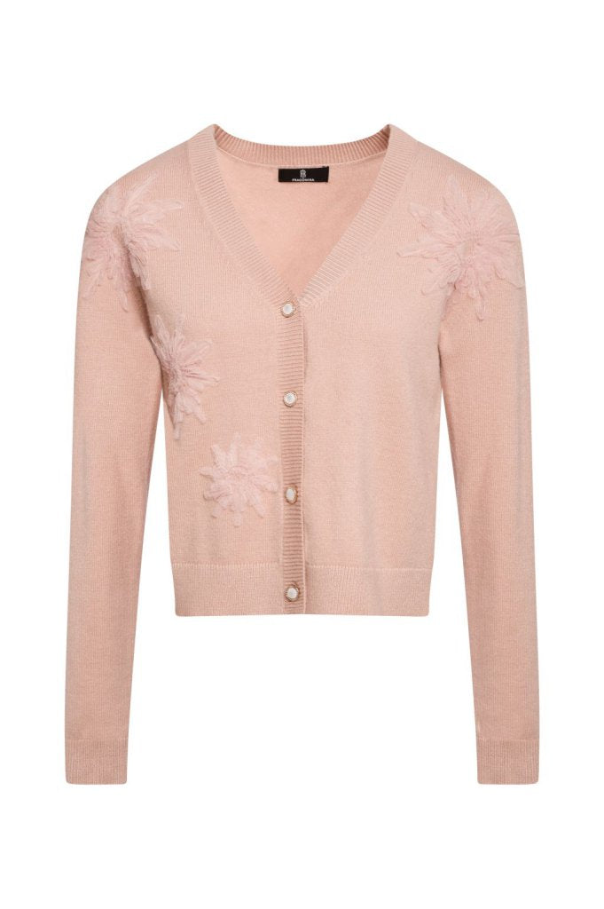 CARDIGAN FLOR TUL
