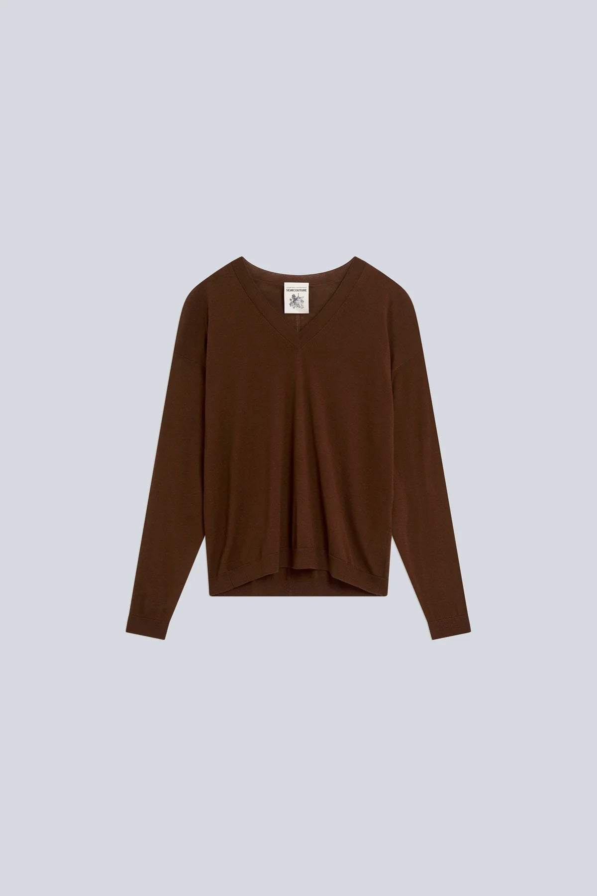 JERSEY PICO BROWN