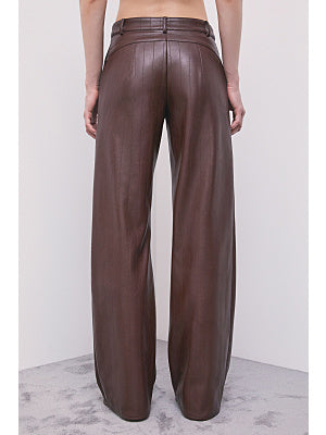PANTALÓN ECOPIEL COSTURAS