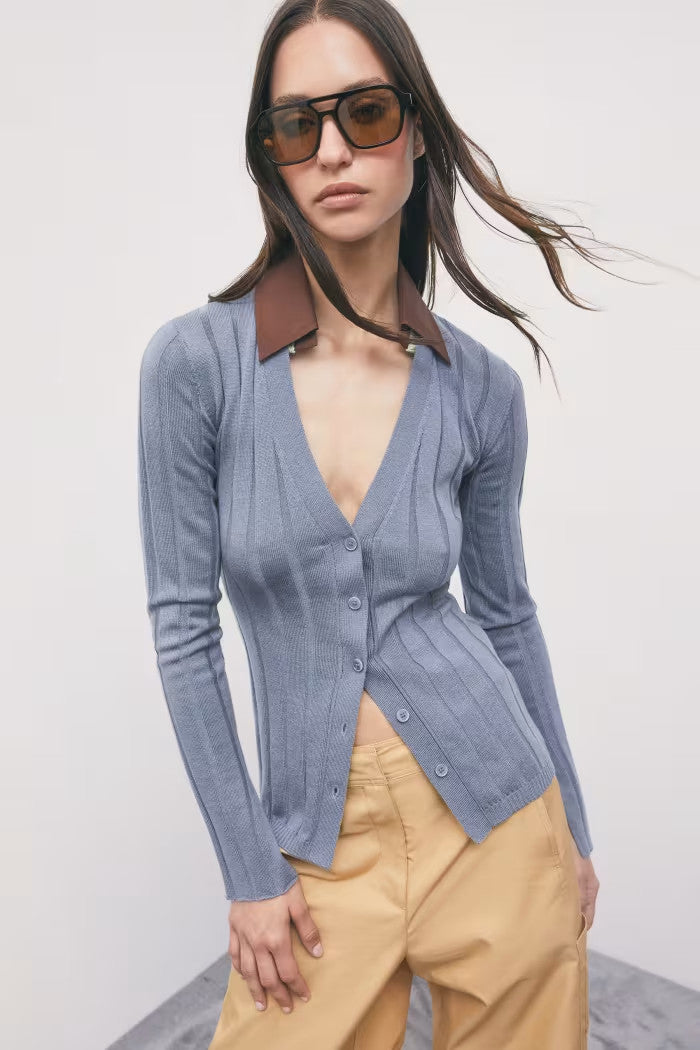 CHAQUETA CUELLO CAMISERO