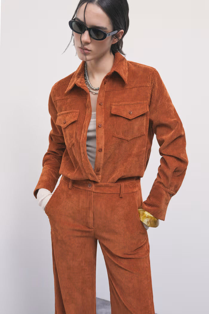 CAMISA CARAMEL