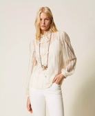 BLUSA ENCAJE TW