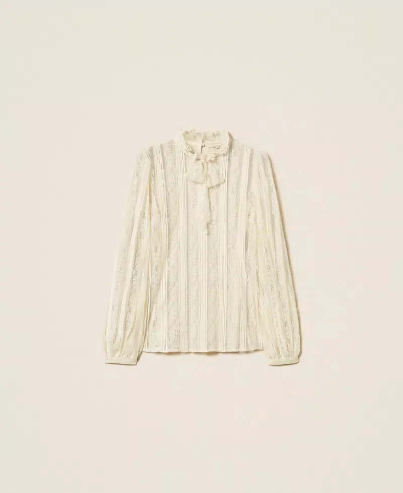 BLUSA ENCAJE TW
