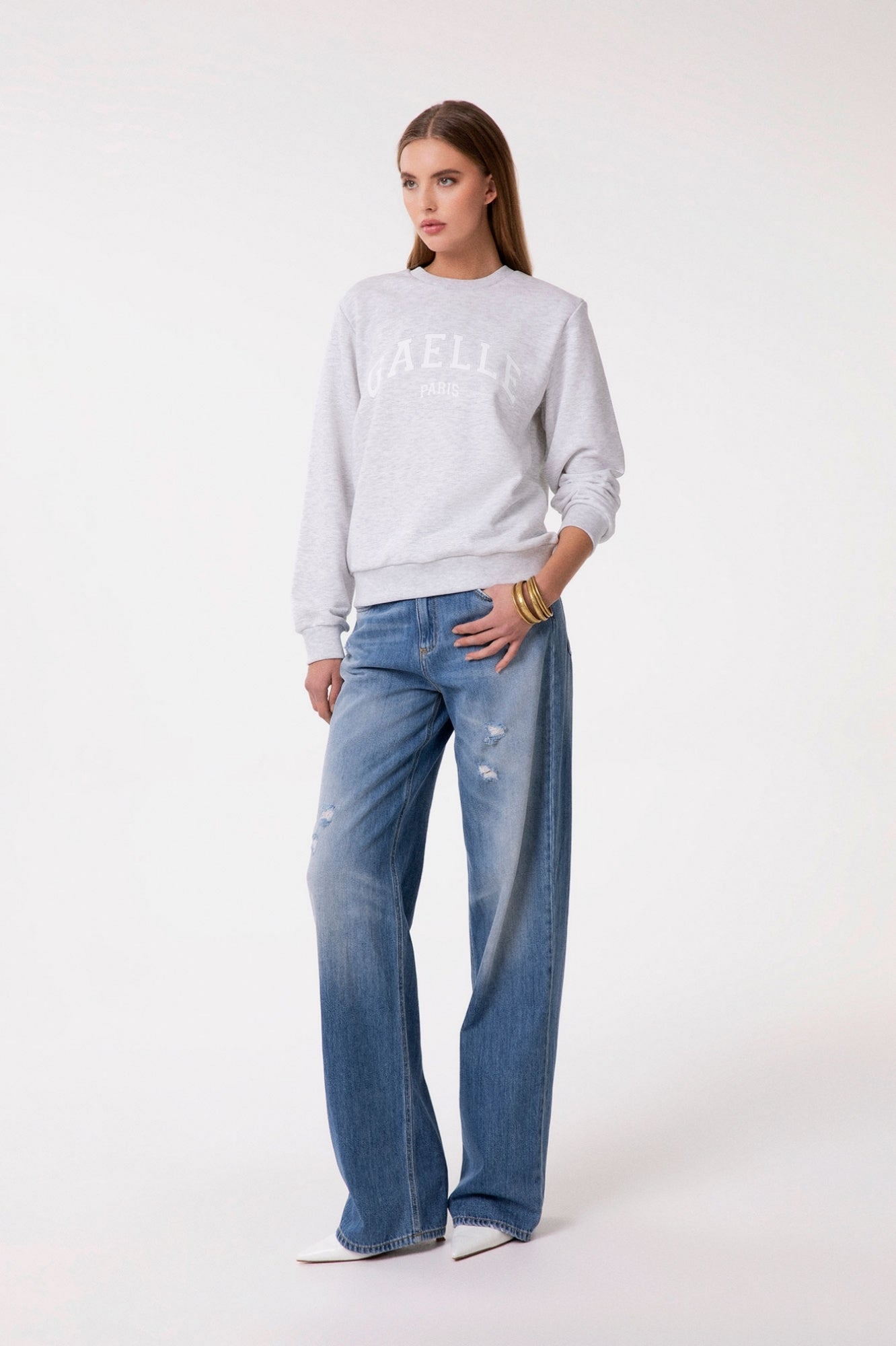 SUDADERA GRIS GAËLLE