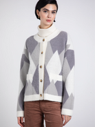 CARDIGAN ROMBOS