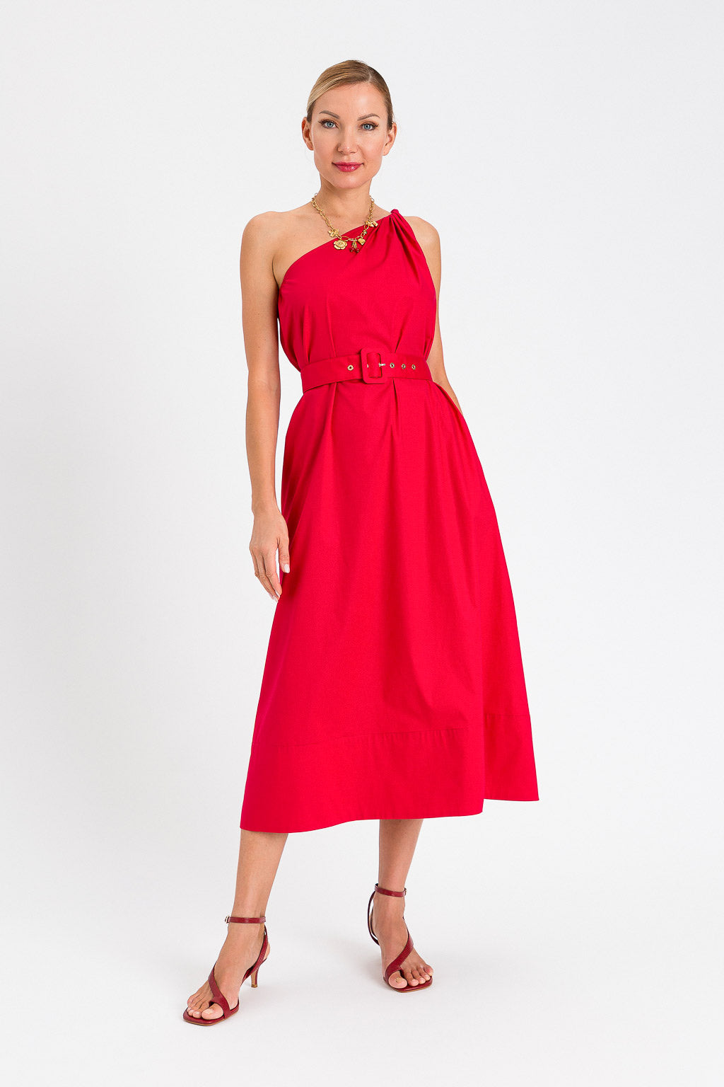 VESTIDO CINTURON
