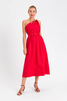 VESTIDO CINTURON