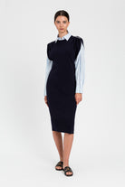 VESTIDO HOMBRO FRUNCIDO