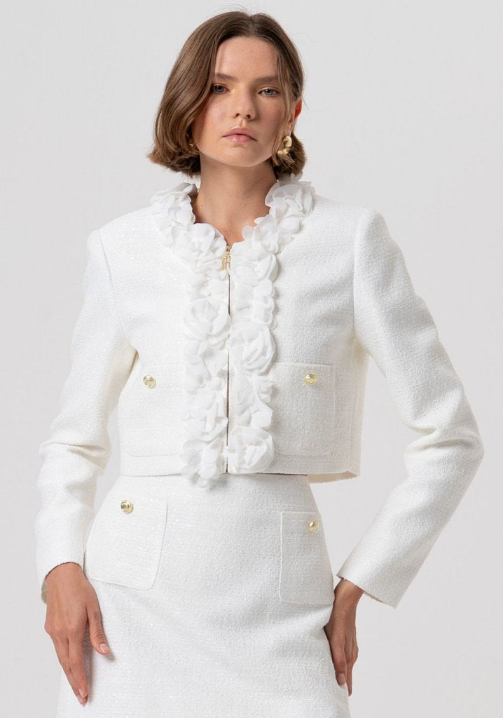 CHAQUETA CHANEL FLORES