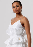 MINI VESTIDO VOLANTES