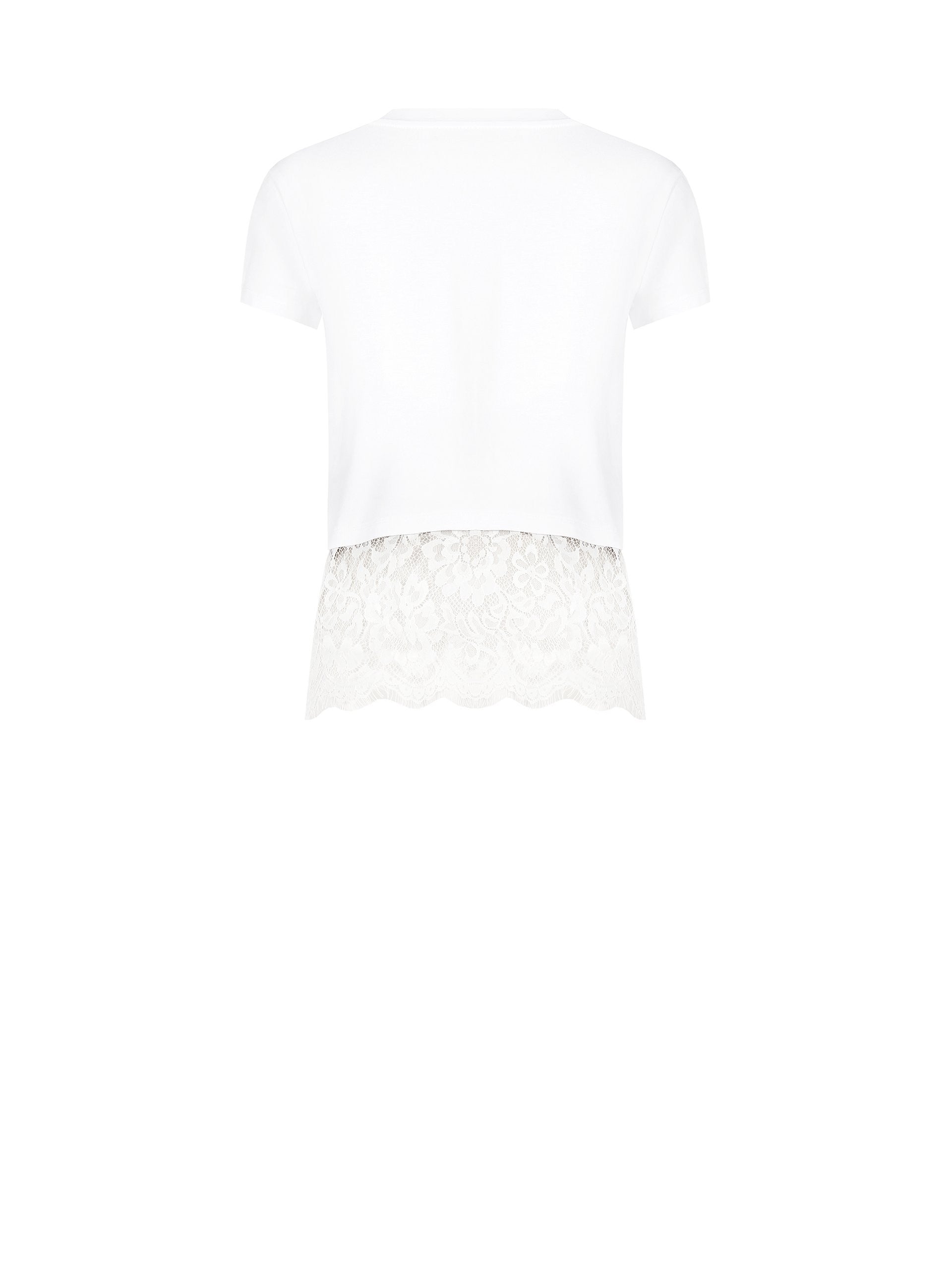 CAMISETA B/PUNTILLA