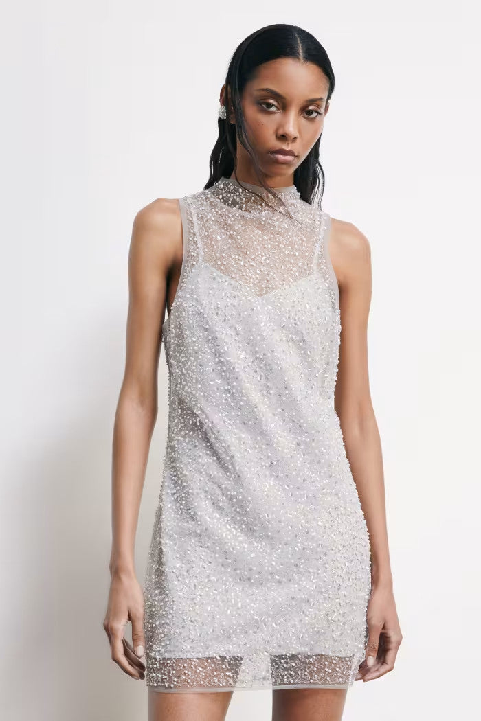 VESTIDO PERLITAS