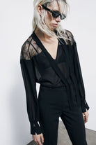 BLUSA LAZO