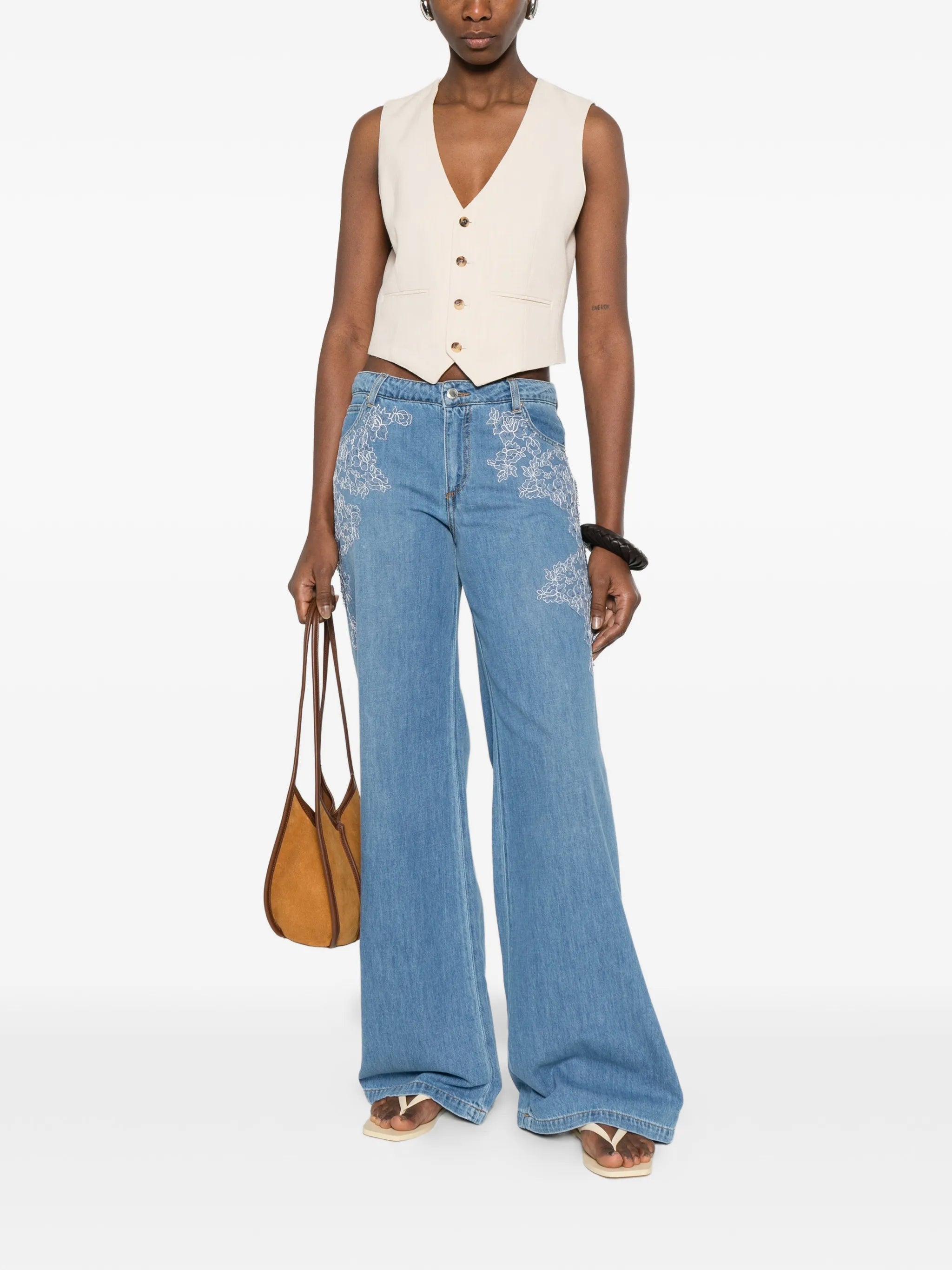 JEANS BORDADO