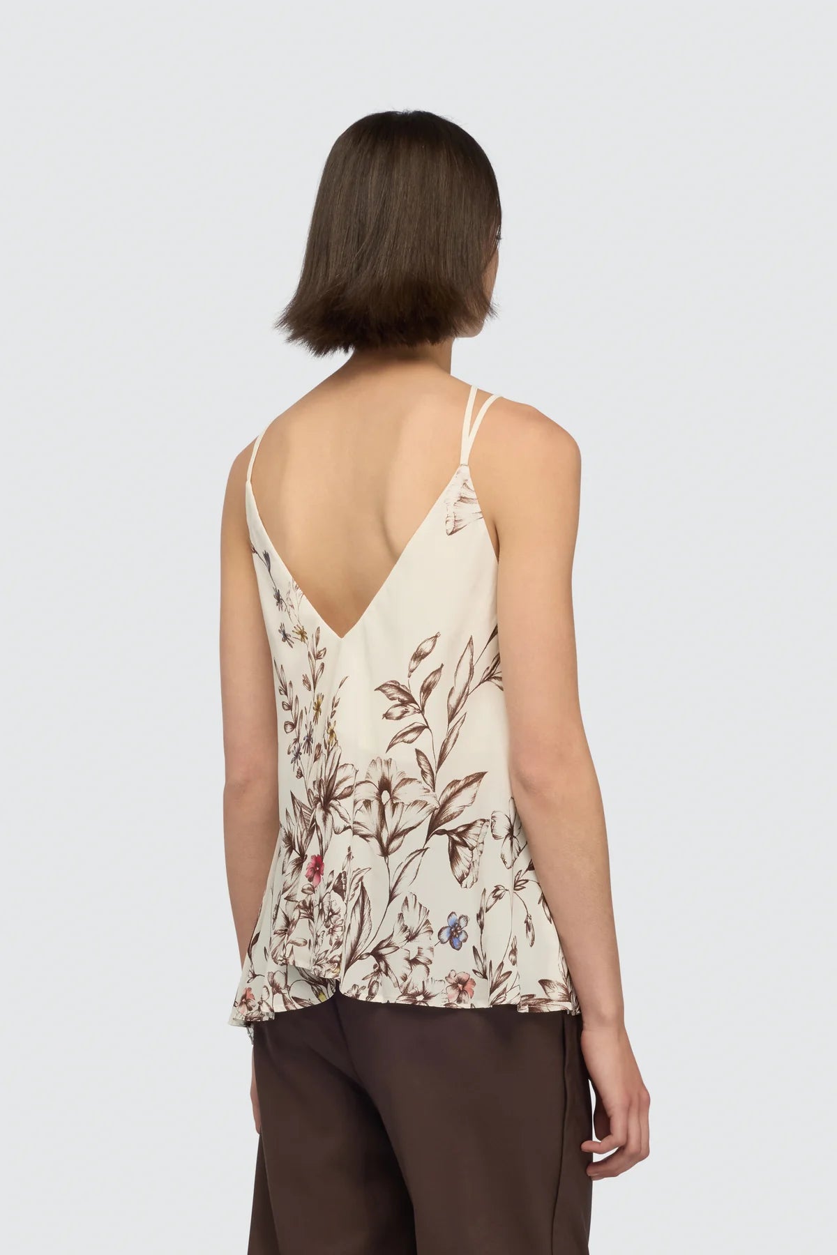 TOP FLORES SEMICOUTURE