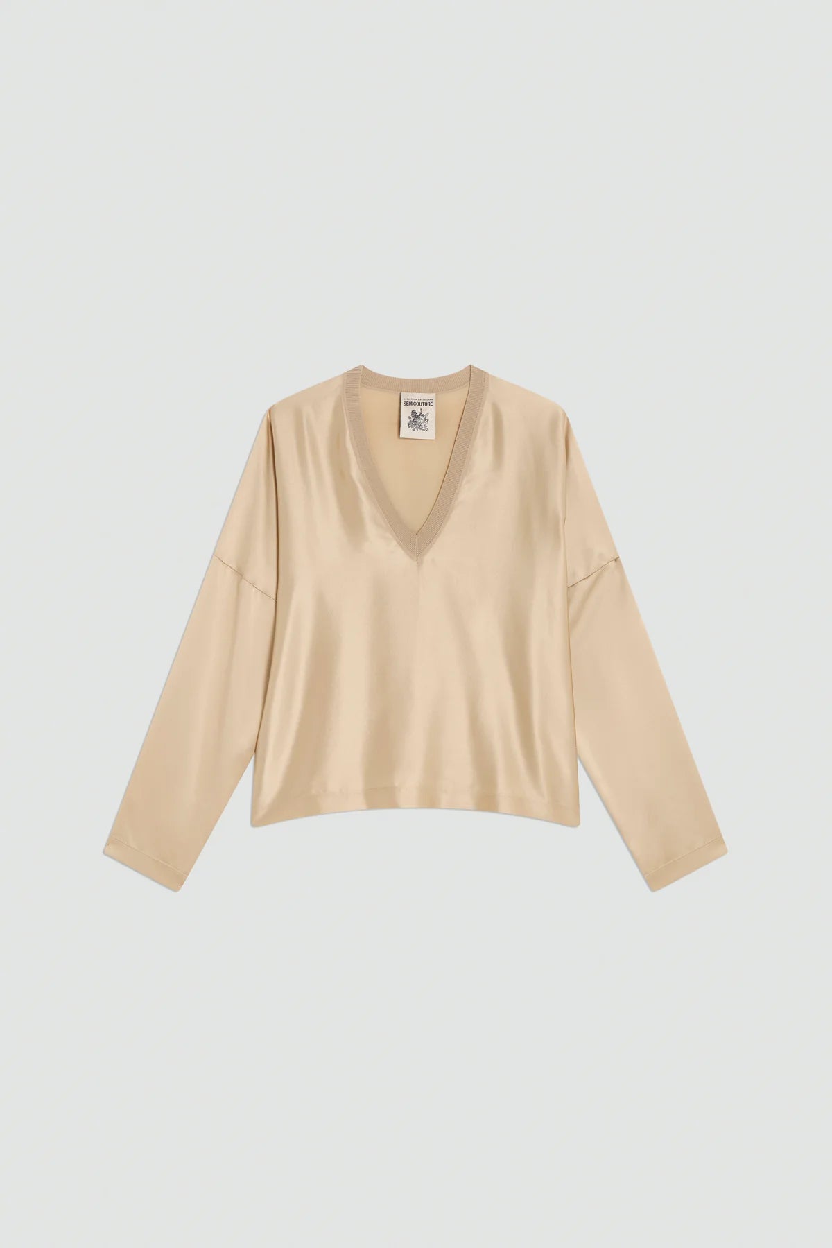BLUSA SATINADA