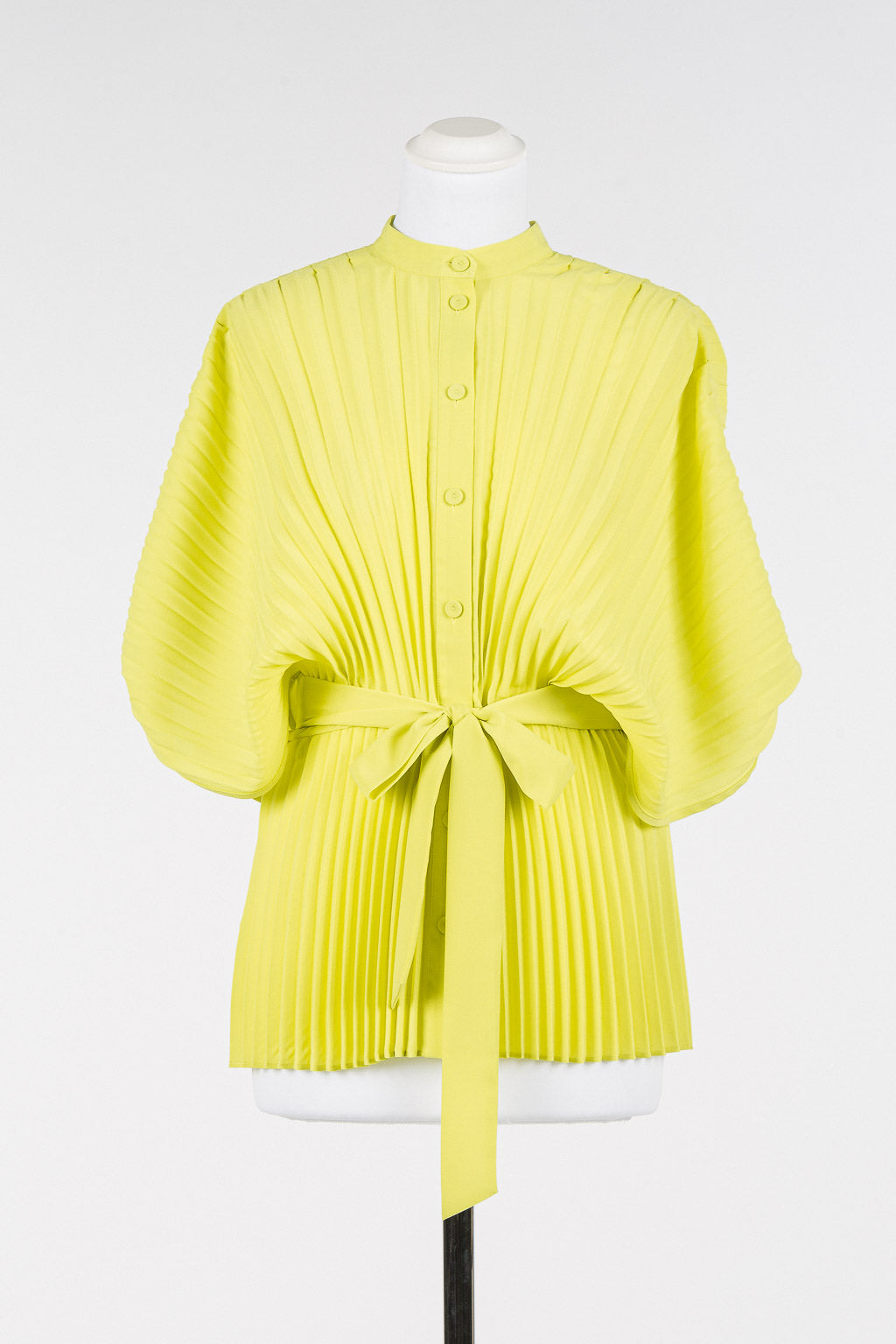 BLUSA PLISSADA LIMA