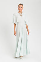 VESTIDO PLISADO ACQUA