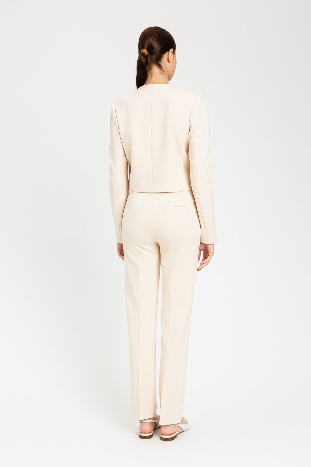 PANTALÓN VESTIR BEIGE