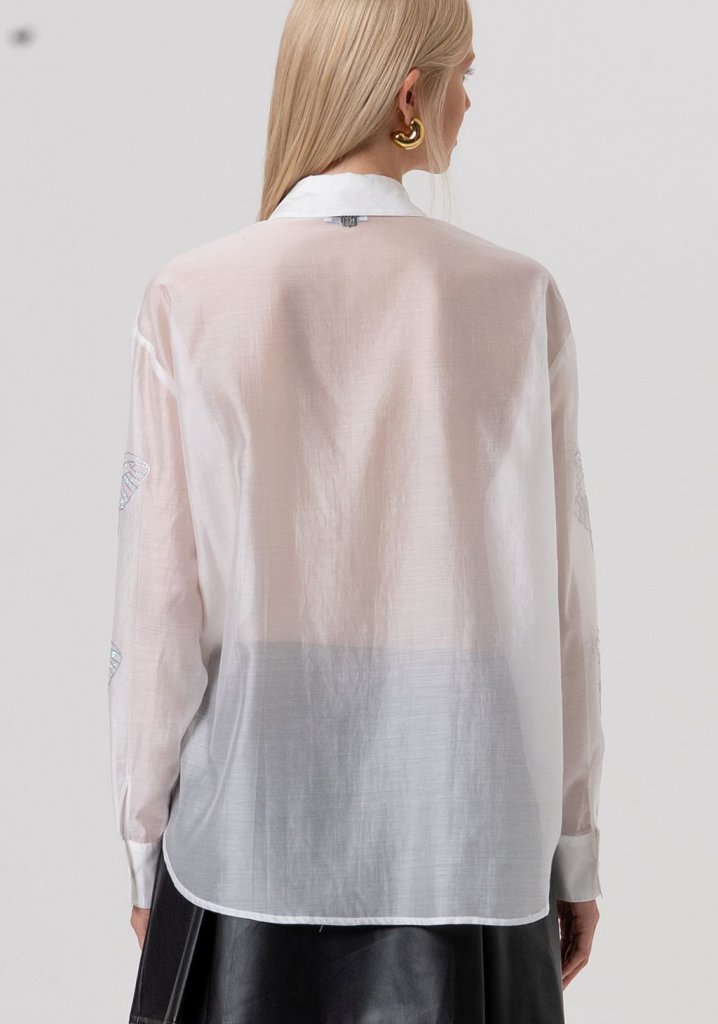 CAMISA MARIPOSA STRASS