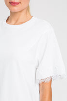 CAMISETA M/BORDADO
