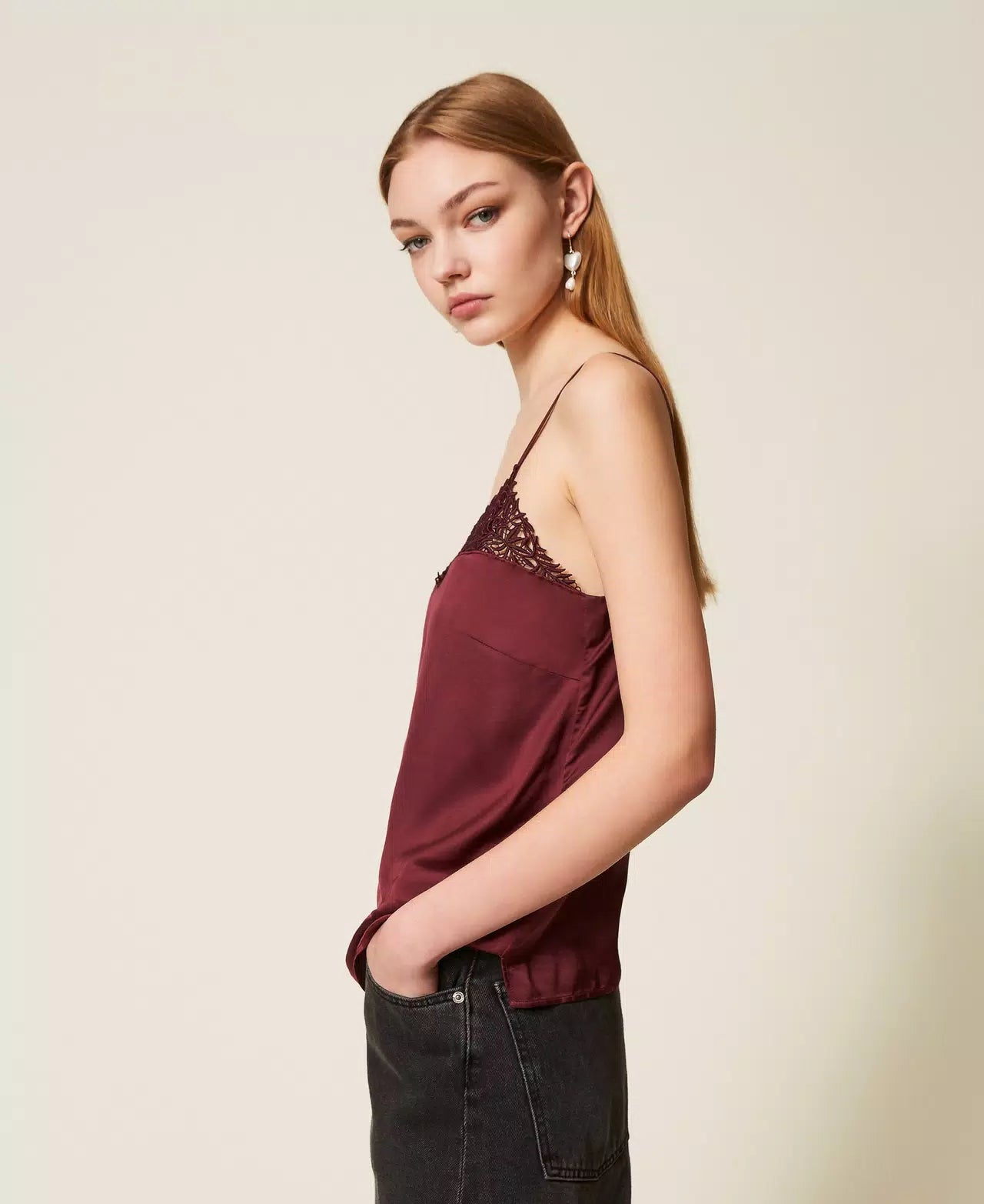 TOP WINE TWINSET