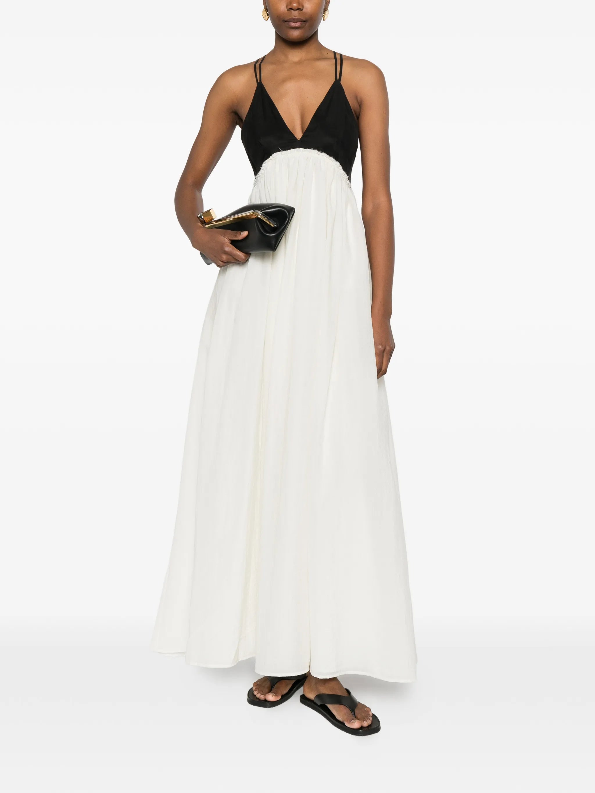 VESTIDO BICOLOR