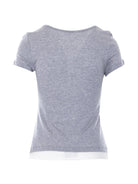 CAMISETA C/BOTÓN DOBLE
