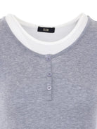 CAMISETA C/BOTÓN DOBLE