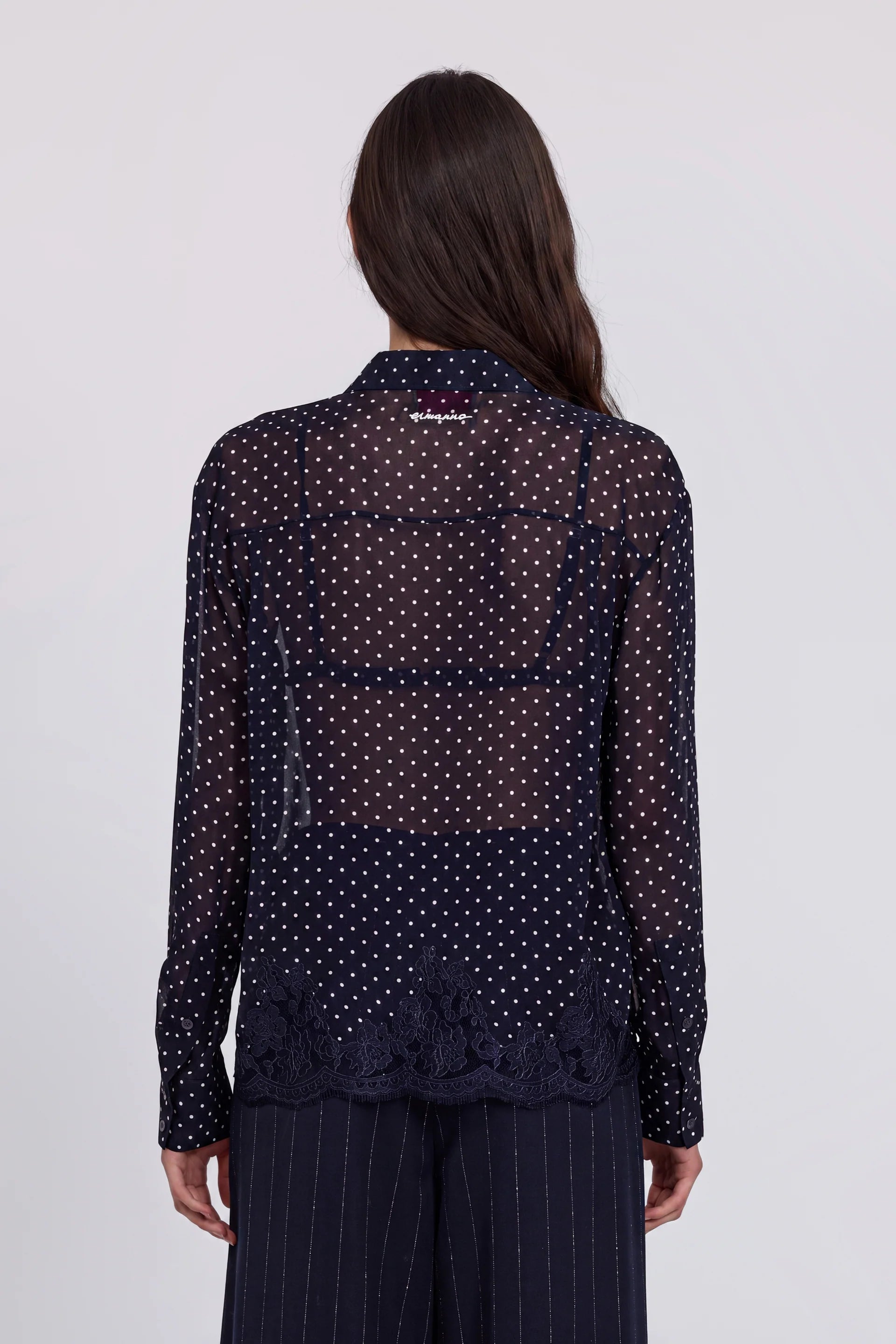 CAMISA LUNARES ENCAJE