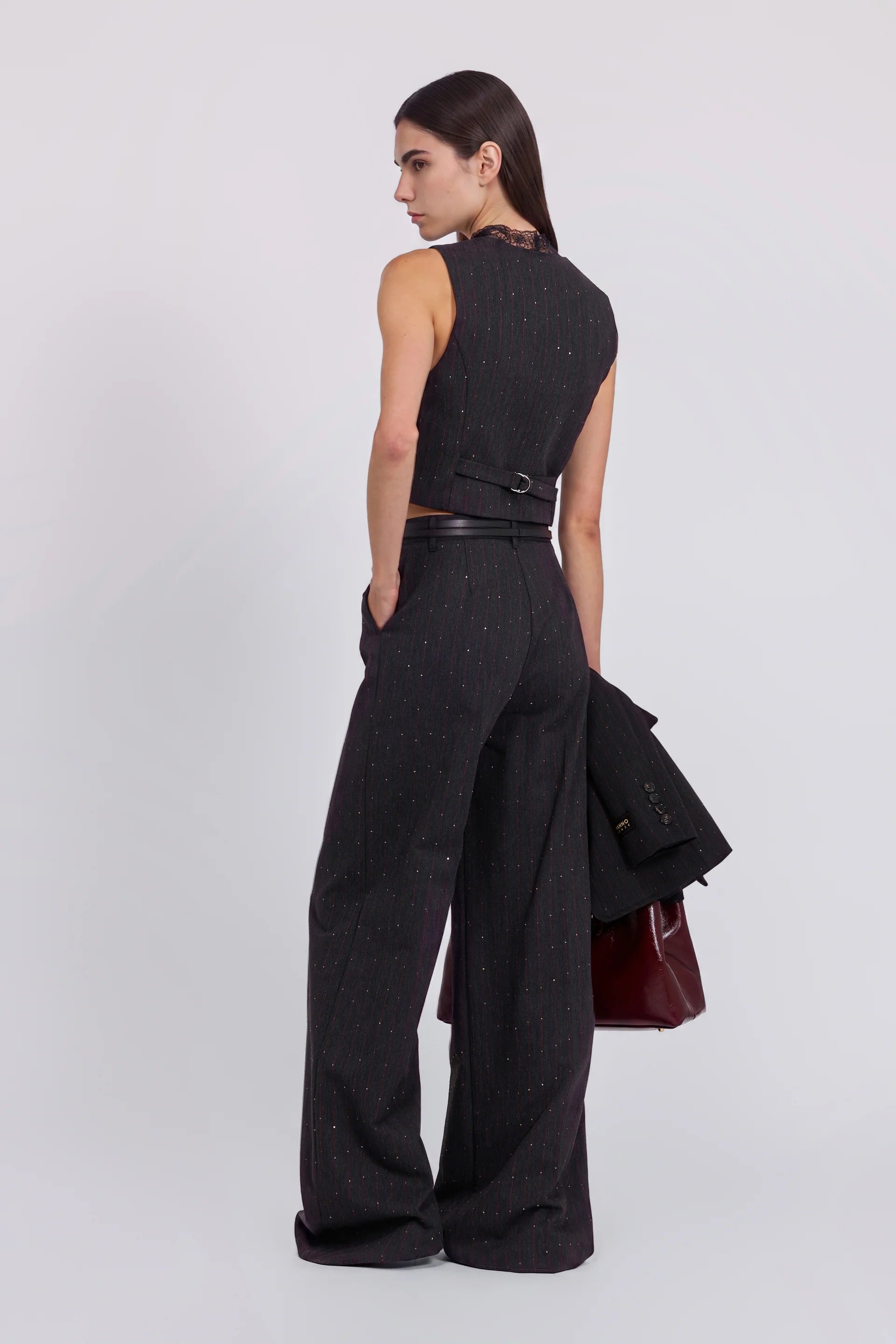 PANTALÓN RAYAS BRILLOS
