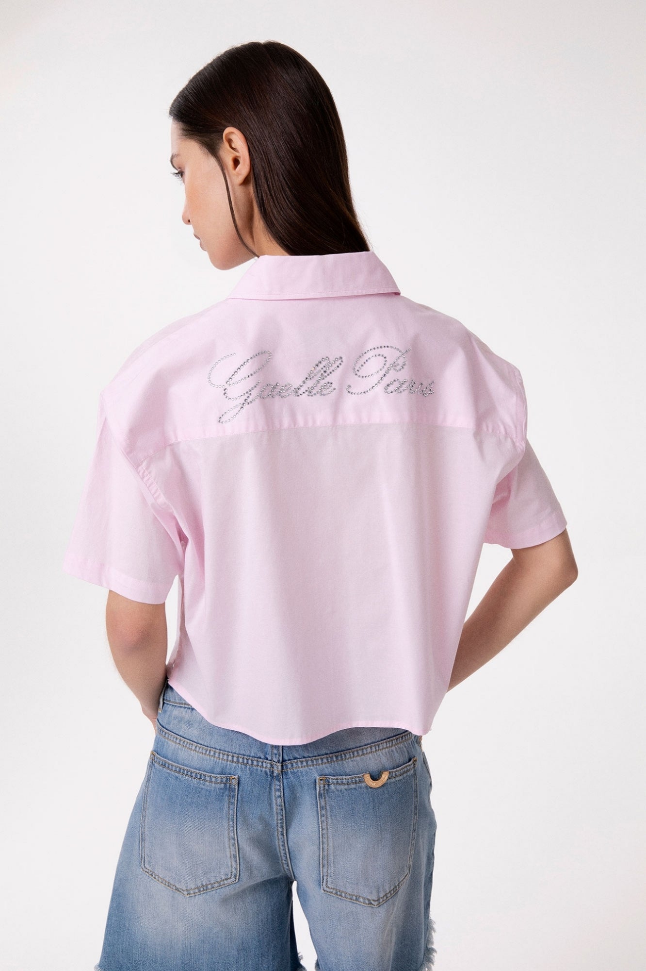 CAMISA CORTA ROSA