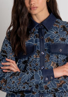 CAMISA FLORES ENCAJE