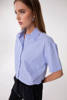 CAMISA CORTA RAYAS