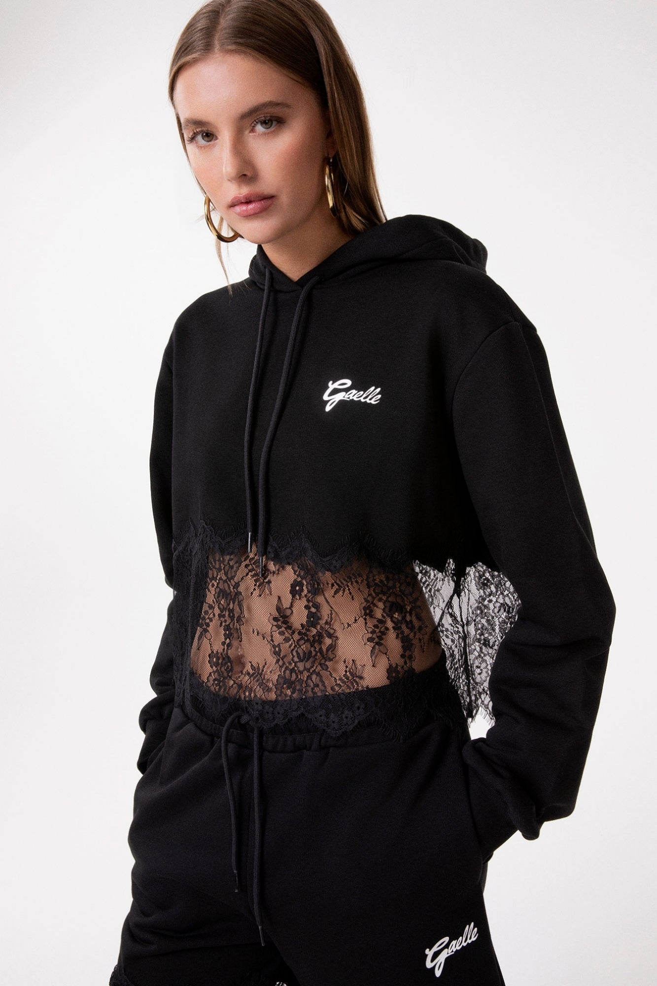 SUDADERA ENCAJE