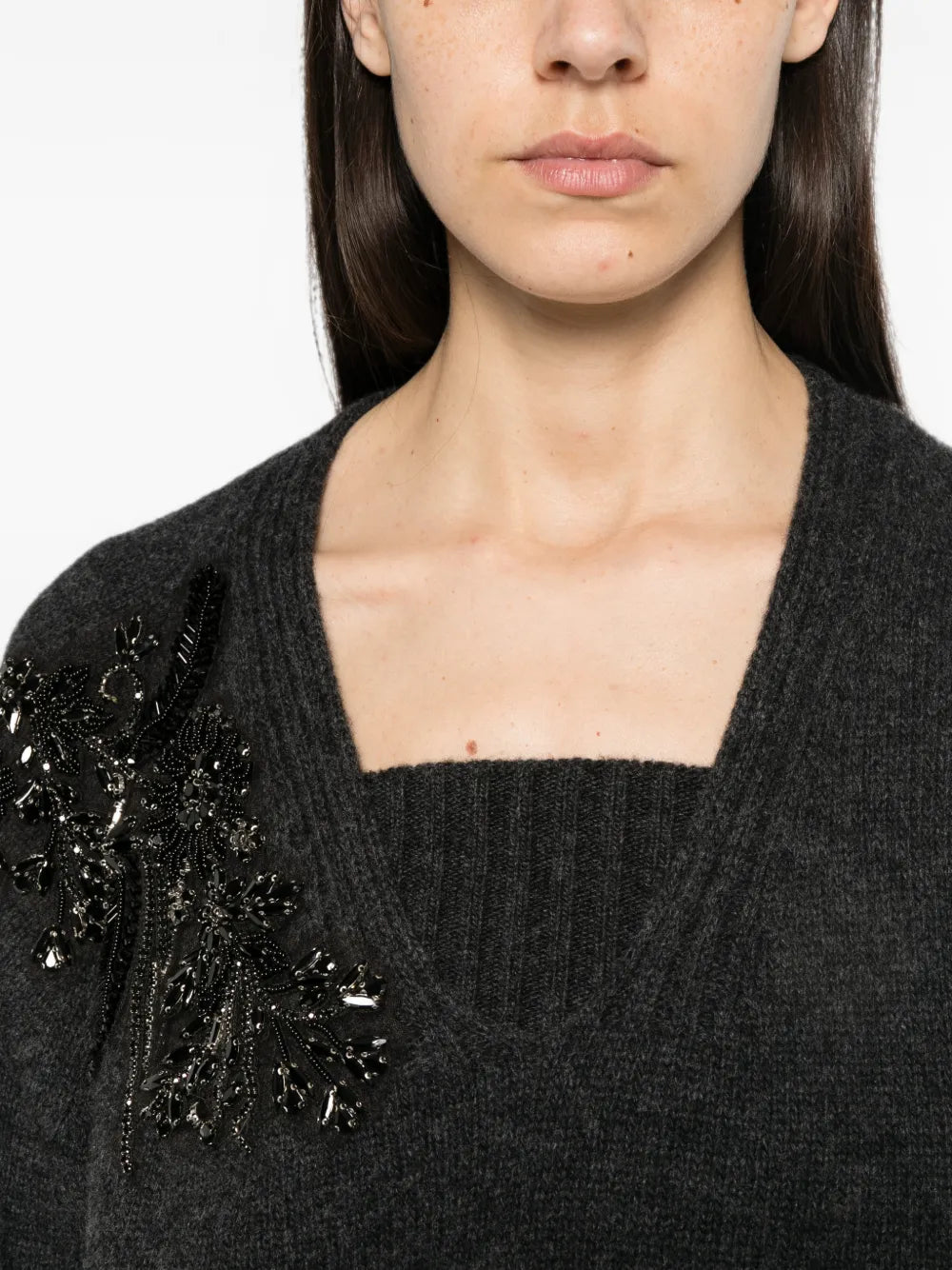 JERSEY CON CUELLO BORDADO