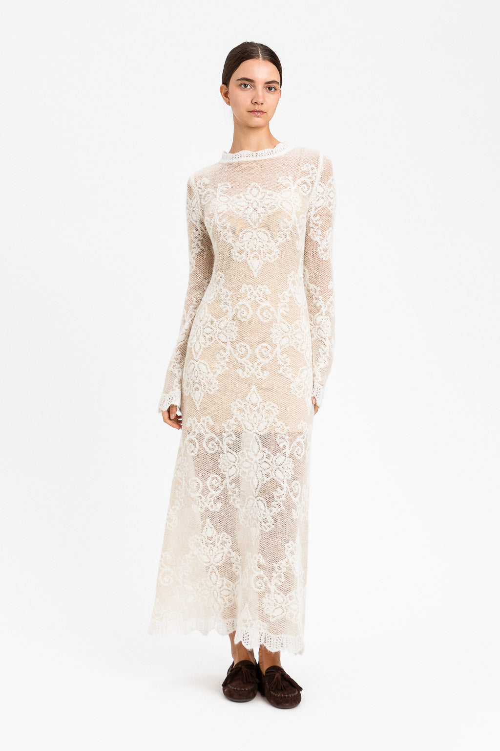 VESTIDO PUNTO JACQUARD
